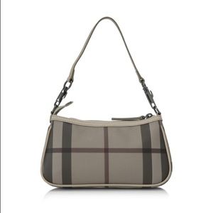 NWT Burberry Smoked Check Aston Sling Bag